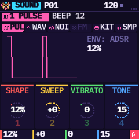 The BEEP 12 sound