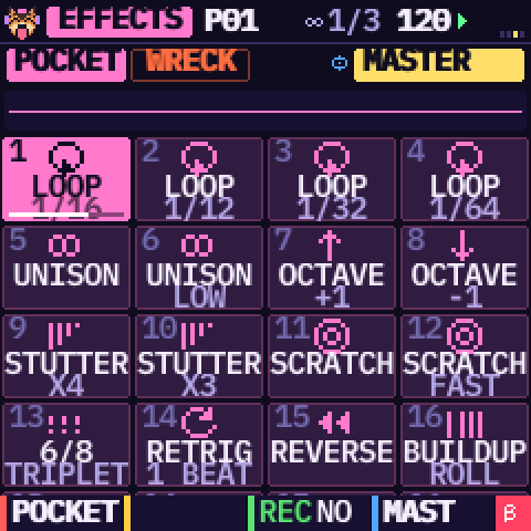 The live effects