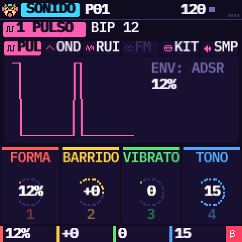 El sonido BIP 12