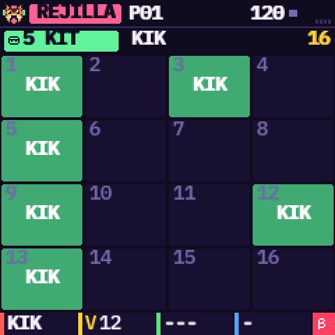 La rejilla del kit