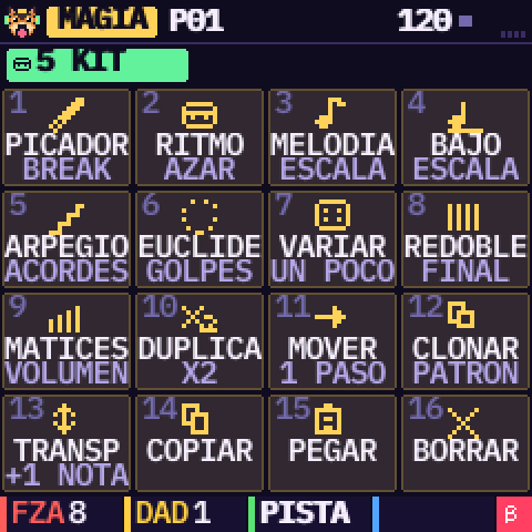 La página MAGIA