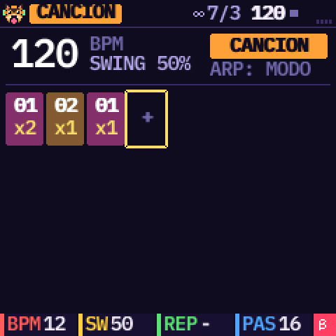 El modo CANCION