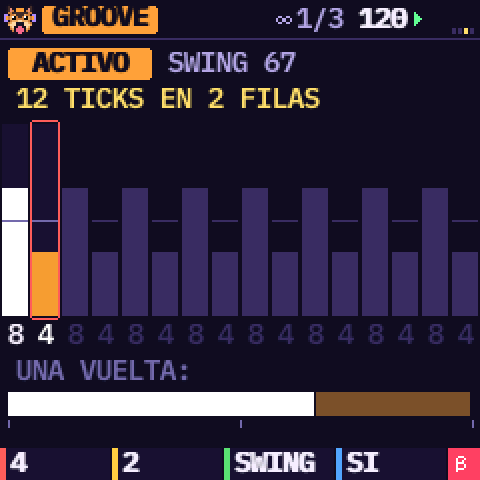 La página GROOVE