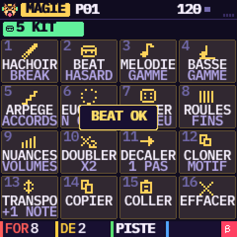 BEAT appliqué