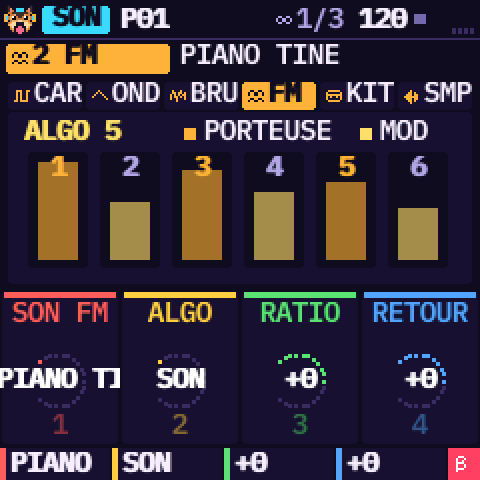 La FM : algorithme et opérateurs